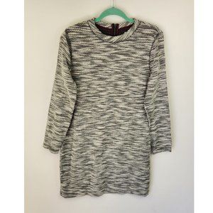 Lou & Grey Tweed Long Sleeve Dress sz M